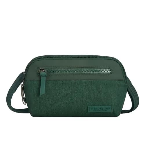 Travelon Anti-Theft Metro Convertible Small Crossbody Bag | RFID & Locking Zippers thumbnail 1
