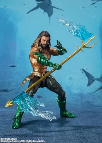 TAMASHII NATIONS Aquaman and The Lost Kingdom S.H.Figuarts Aquaman Action Figure 16.0 cm (6.3 inches) | Officially Licensed Collectible thumbnail 4