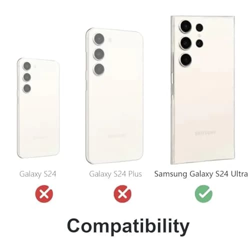 Lunivop Metal Heavy Duty Case for Samsung Galaxy S24 Ultra (2024) | Military Grade Protection thumbnail 4
