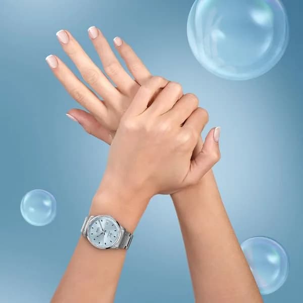 MIDO Commander Lady - Swiss Automatic Watch for Women - Blue Dial - 35mm Stainless Steel Case thumbnail 8