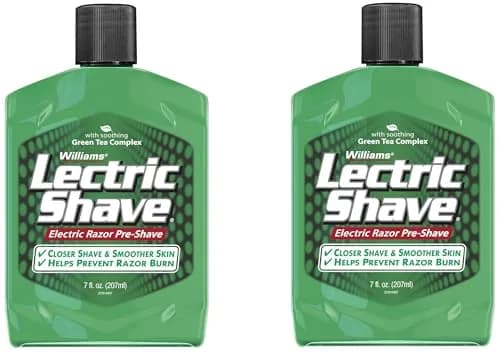 Williams Lectric Shave Electric Razor Pre-Shave Gel 414ml (14 Fl Oz) | Closer Shave for Sensitive Skin thumbnail 1