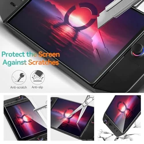 ivoler Ultra HD Clear Screen Protector for Lenovo Legion Go 8.8'' | Tempered Glass 2-Pack with Alignment Frame thumbnail 7
