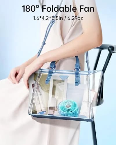 SWEETFULL Portable Misting Fan 30ml (1.01 Fl Oz) | Cools and Hydrates Face On-the-Go thumbnail 4