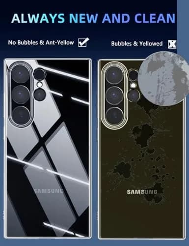 X-level Clear Case for Samsung Galaxy S24 Ultra | Slim Fit, Matte Finish, Ultra-Thin thumbnail 3