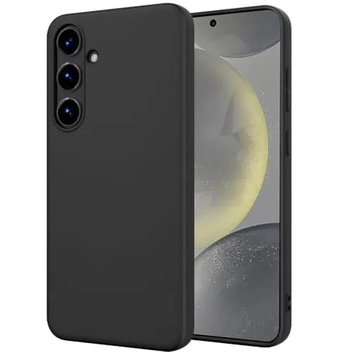 X-level Black Slim Fit Case for Samsung Galaxy S24 Plus | Ultra-Thin, Matte Finish, Baby Skin Feel thumbnail 1