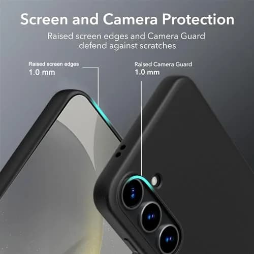 X-level Black Slim Fit Case for Samsung Galaxy S24 Plus | Ultra-Thin, Matte Finish, Baby Skin Feel thumbnail 4