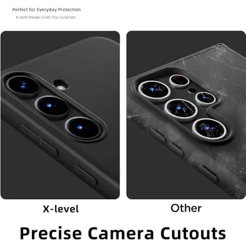 X-level Black Slim Fit Case for Samsung Galaxy S24 Plus | Ultra-Thin, Matte Finish, Baby Skin Feel thumbnail 5