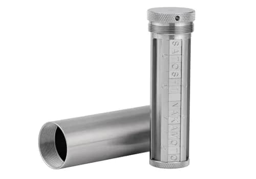 COINSURE Crypto Seed Phrase Storage, 24 Words Seed Backup for Bitcoin Ethereum Crypto Wallet, 304 Stainless Steel Capsule, BIP39 Compatible | Secure & Durable thumbnail 1