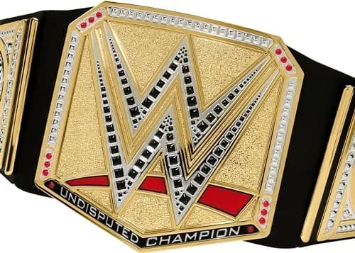Mattel WWE Undisputed Universal Championship Title Belt Accessory for Kids | 3+ ft Long, Adjustable, Authentic Style thumbnail 3