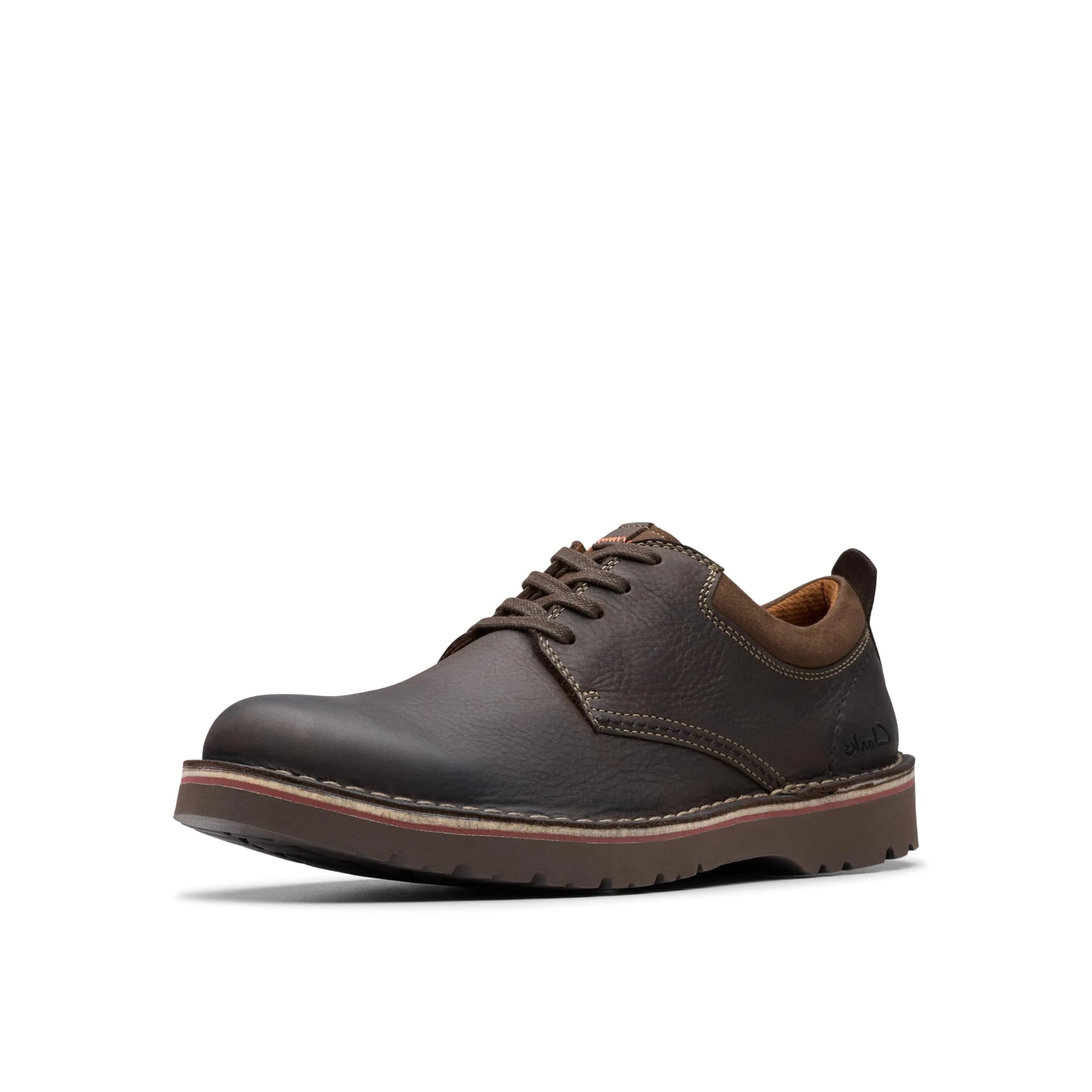 Clarks Eastridge Low Oxford Men’s Shoes 10 Medium US | Durable Leather, Casual Comfort