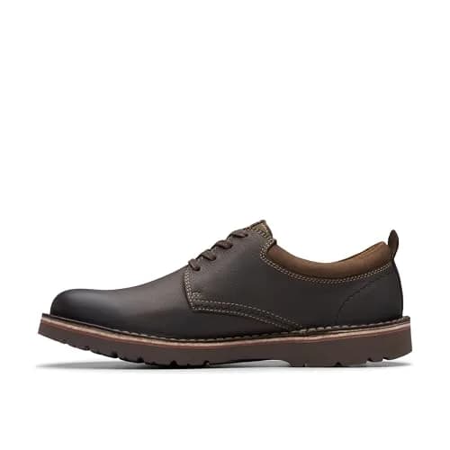 Clarks Eastridge Low Oxford Men’s Shoes 10 Medium US | Durable Leather, Casual Comfort thumbnail 3