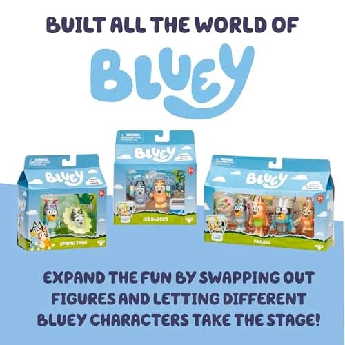 Bluey Celebration Home Playset Portable Birthday Party House with Bluey Figure & Accessories | Ages 3+ thumbnail 3