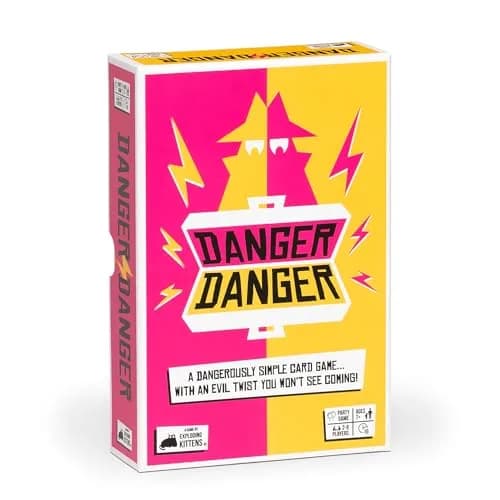 Exploding Kittens Danger Danger Card Game for 2-8 Players | Fast-Paced Strategy Fun thumbnail 6