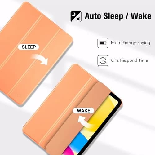 ProCase for iPad 10th Generation 10.9-inch (2022) & 11th Generation 11-inch (2025) Case | Slim Smart Cover with Translucent Hard Shell Back, Supports Auto Wake/Sleep thumbnail 4