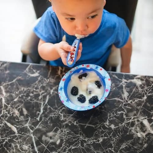 The First Years Spidey and His Amazing Friends Toddler Dinnerware Set - 4 Piece | Dishwasher Safe Feeding Supplies thumbnail 5