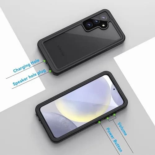 Lanhiem Waterproof Phone Case for Samsung Galaxy S24 6.2" | Shockproof & Dustproof thumbnail 6