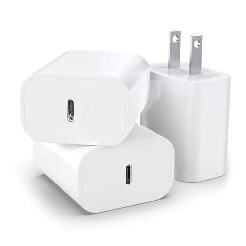 CYQAPC 5V 3A 30W USB Type C Wall Charger Adapter 3 Pack | Fast Charging for iPhone, Samsung & More thumbnail 1