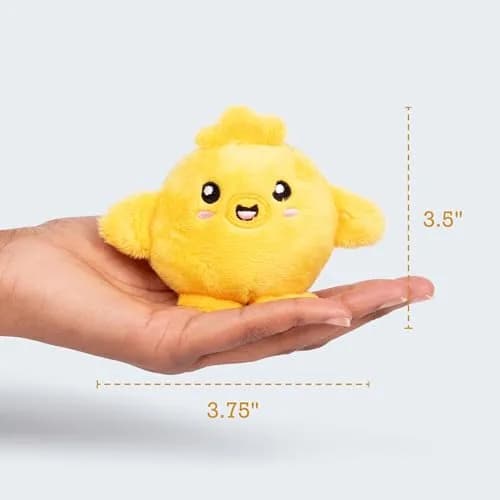Relatable Emotional Support Chickies Plush Toy Set with Basket | 5 Plushies (140g total) thumbnail 5