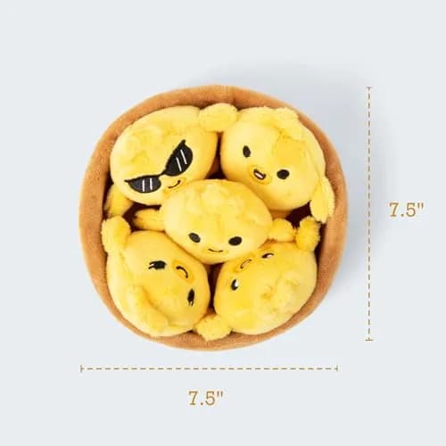 Relatable Emotional Support Chickies Plush Toy Set with Basket | 5 Plushies (140g total) thumbnail 4