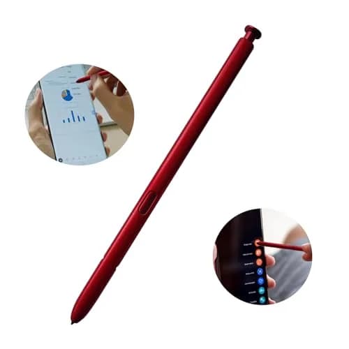 PCTC Note 20 Ultra Stylus Pen Replacement for Samsung Galaxy Note 20/Note 20 Ultra 5G (WithoutBluetooth) Stylus Touch (Red) | Precise Pressure Sensitivity thumbnail 3