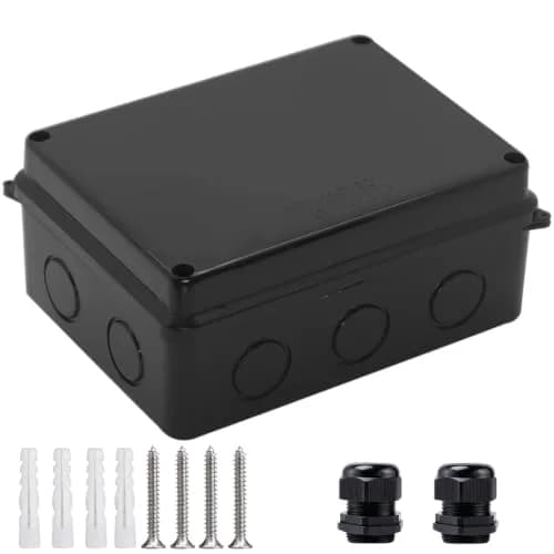 LuSumtly Electrical Box Waterproof Outdoor Junction Box 5.9 x 4.3 x 2.8 inch | Impact-Resistant ABS Enclosure thumbnail 1