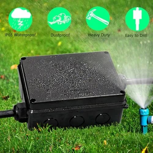 LuSumtly Electrical Box Waterproof Outdoor Junction Box 5.9 x 4.3 x 2.8 inch | Impact-Resistant ABS Enclosure thumbnail 3