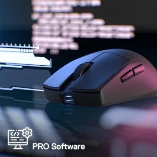 Redragon M916 Wireless 55G Ultra-Light Gaming Mouse 26K DPI | Ergonomic, Fully Programmable, 3-Mode Connect thumbnail 7