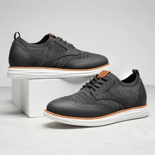 Bruno Marc KnitFlex Mesh Oxfords Sneakers, Size 11 | All-Day Comfort & Style thumbnail 9