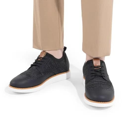 Bruno Marc KnitFlex Mesh Oxfords Sneakers, Size 11 | All-Day Comfort & Style thumbnail 2