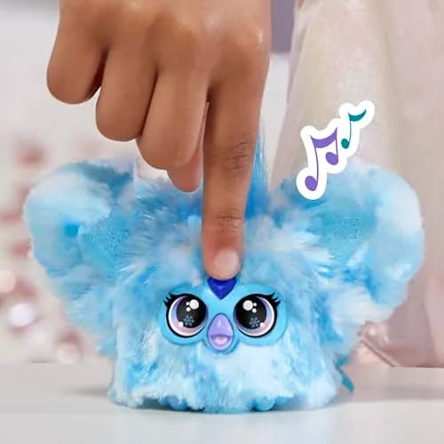 Furby Furblets SNO-Way Holiday Edition Mini Friend 5 cm (2 in) | Festive Music & Furbish Sounds thumbnail 4