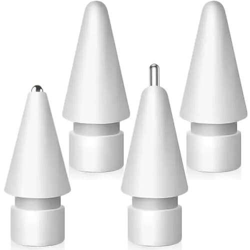 SIXFU Replacement Tips for Apple Pencil, Mix Metal Tips for Apple Pencil 2nd Gen/1st Gen/USB C/Pro, 4 Pack | Precise Control & Wear-Resistant thumbnail 1