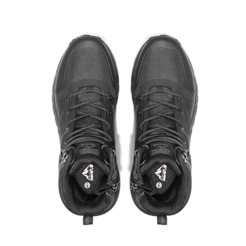 NORTIV 8 Men's Lightweight Tactical Boots with Side Zipper | US 8.5 (Black) thumbnail 8