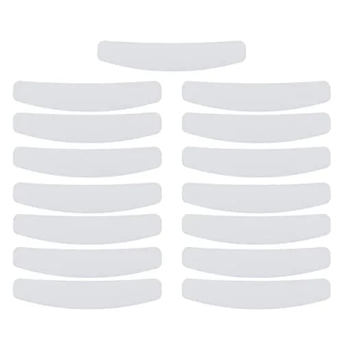 BLESSUME White 8 Insert Tab Collars for Clergy Shirts | Pack of 15, 1.6 cm (0.63 in) Width thumbnail 1