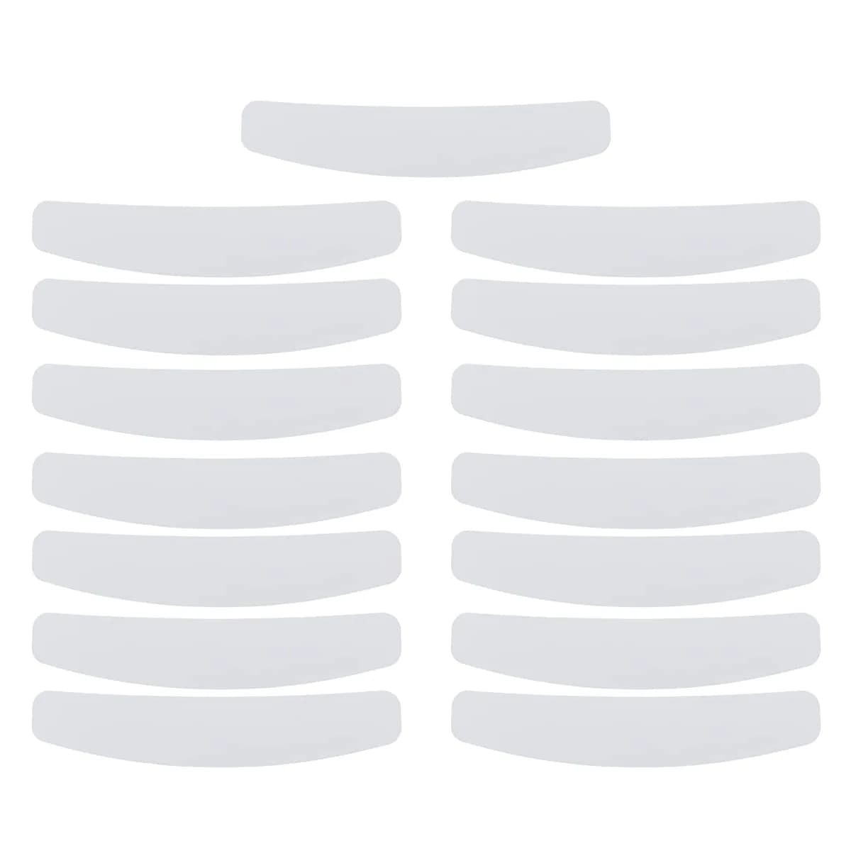 BLESSUME White 8 Insert Tab Collars for Clergy Shirts | Pack of 15, 1.6 cm (0.63 in) Width