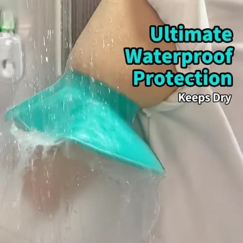 CIVJET Waterproof Arm Cast Cover for Shower, X-Large (23in Length x 10in Width) | Medical Grade Silicone for Adults thumbnail 2