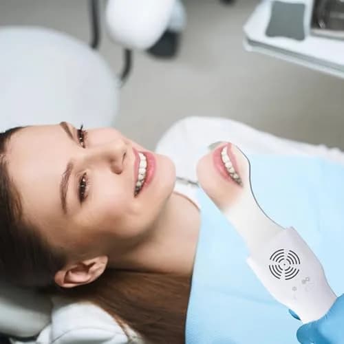Ceonam Fog-Free Dental Photography Mirror Kit with 4 Rhodium Intraoral Mirrors | Fog-Free, LED Light, Rechargeable thumbnail 6