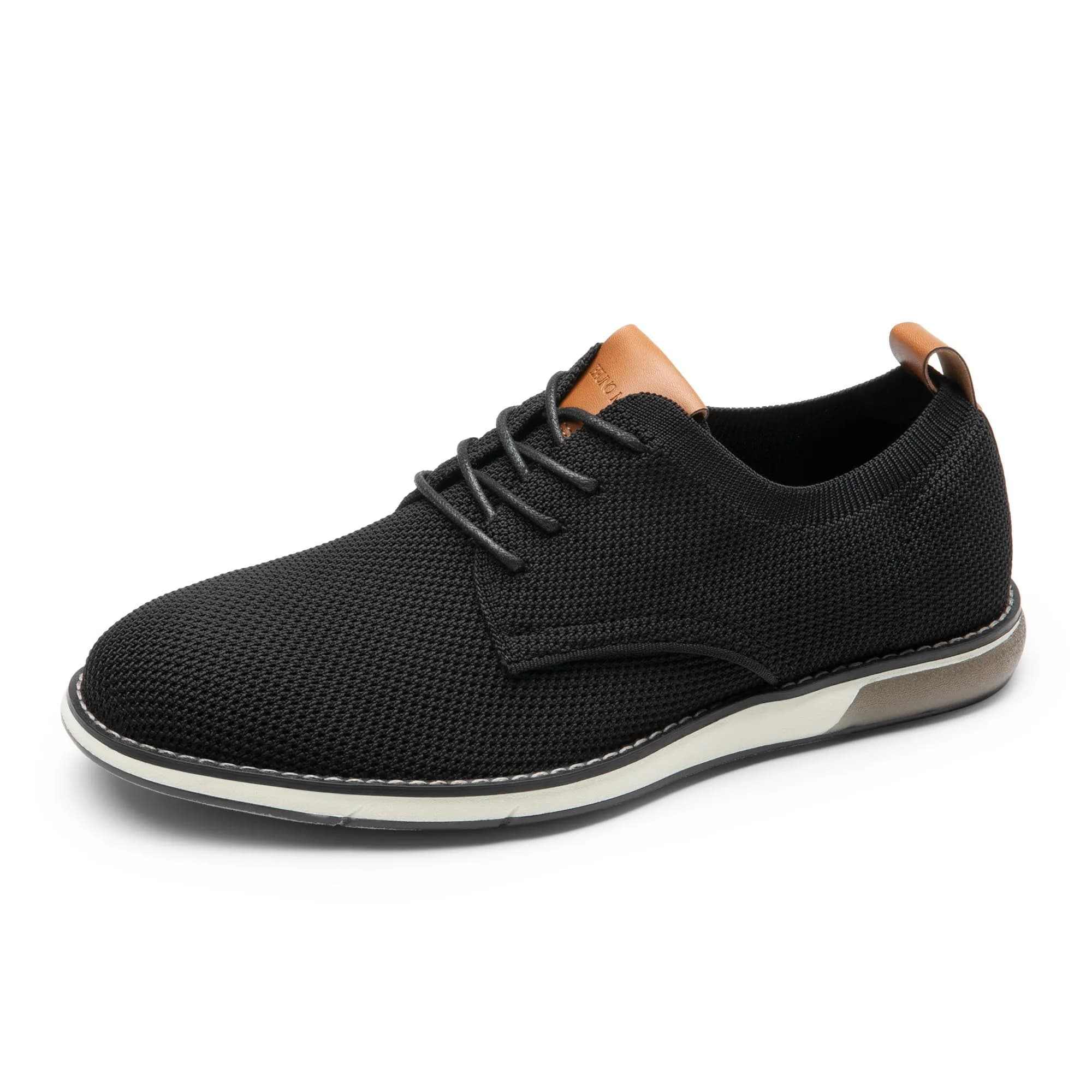 Bruno Marc Men's Dress Casual Oxford Shoes Size 8 | Breathable Mesh Sneakers for All-Day Comfort - main product image