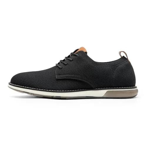 Bruno Marc Men's Dress Casual Oxford Shoes Size 8 | Breathable Mesh Sneakers for All-Day Comfort thumbnail 6