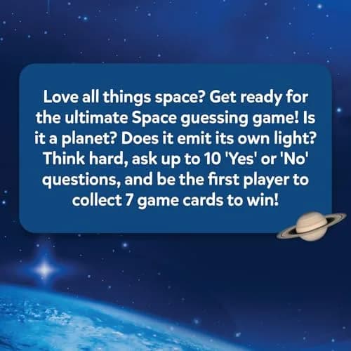 Skillmatics Guess in 10 – NASA Space Educational Card Game 196mm x 155mm x 45mm | STEM Learning Fun for Kids Ages 8+ thumbnail 7