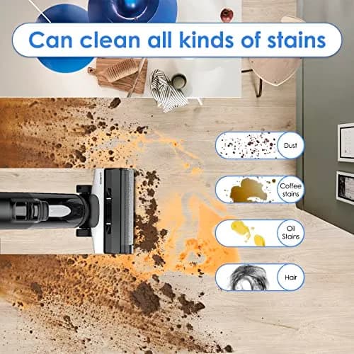 MIBUMIKI Replacement Brush Rollers for Tineco Floor One S5/S5 Pro/iFLOOR 5 Breeze (4-Pack, 3.6 inches) | High-Performance Microfiber for Hard Floors thumbnail 4