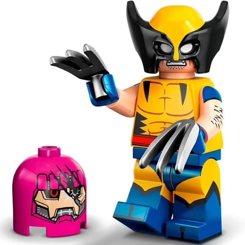 LEGO Marvel Wolverine Minifigure 2-Inch (5 cm) | Authentic Collectible for Ages 6+ thumbnail 5