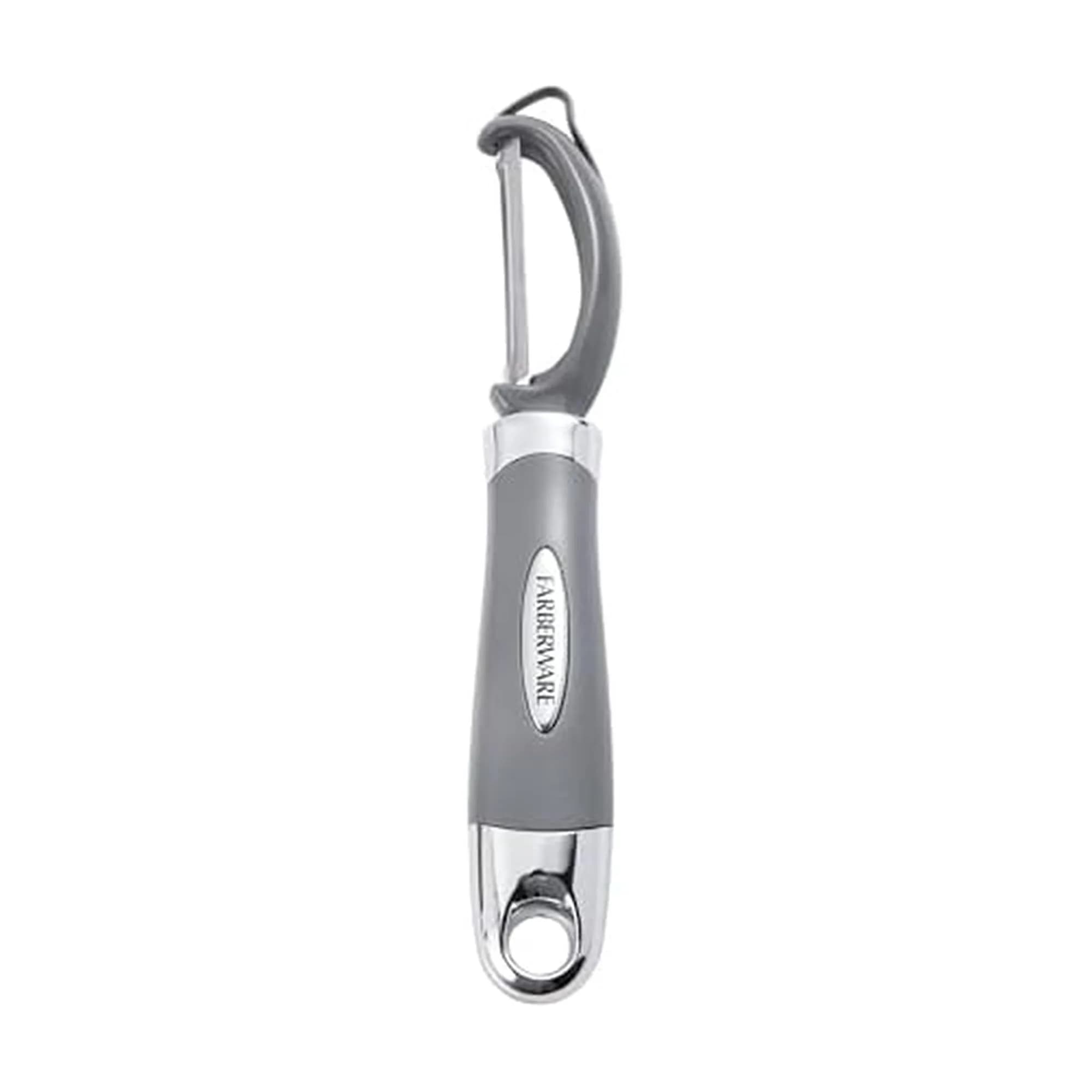 Farberware Professional Euro Vegetable Peeler with Ergonomic Handle, Razor-Sharp Stainless Steel Swivel Blade | 20 cm (7.87 inches)