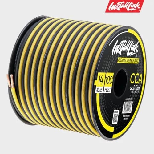Install Link 14 AWG Gauge Speaker Wire 100 Feet (30.5m) | CCA Copper Clad Aluminum thumbnail 9
