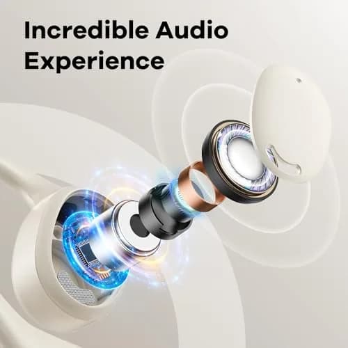 EXECCZO Open Ear Headphones - Airflow Pro Bluetooth 5.3 Earbud Wireless Earphones Headset for Running and Outdoor Activities with Immersive Sound (Skin) thumbnail 2