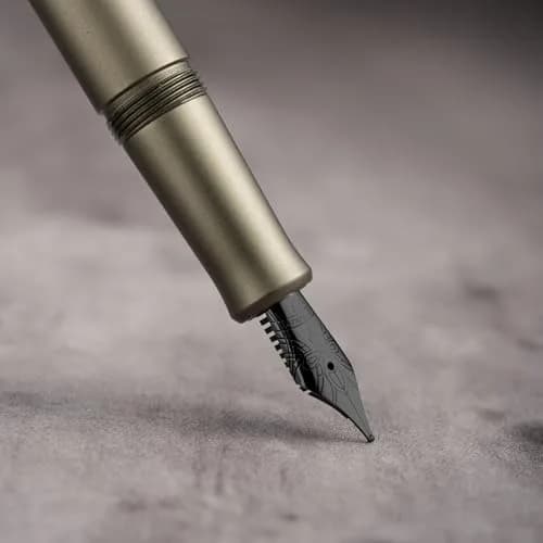 Hongdian M2 Black Forest Mini Fountain Pen Army Green 105mm (4.13 inches) | Smooth Ink Flow Writing Instrument thumbnail 4