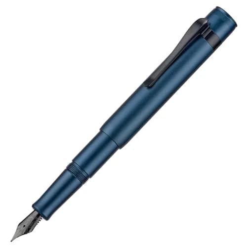 HONG DIAN M2 Mini Fountain Pen, Extra Fine Soft Nib, 105mm (4.13 in) Aluminium Body | Smooth Ink Flow for Students & Professionals thumbnail 2
