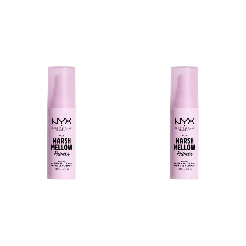 NYX PROFESSIONAL MAKEUP Marshmellow Smoothing Primer, Vegan Face Primer, 60ml (2.02 Fl Oz) | Dermatologist Tested for Smooth Canvas