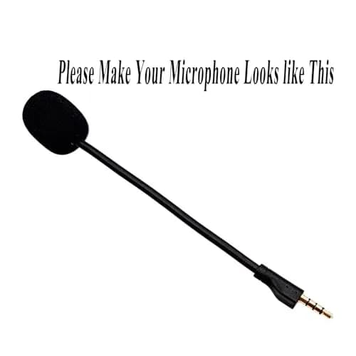 NewTH Replacement Microphone for Steelseries Arctis 1 Headphones | Detachable 3.5mm Noise Cancelling Boom thumbnail 4