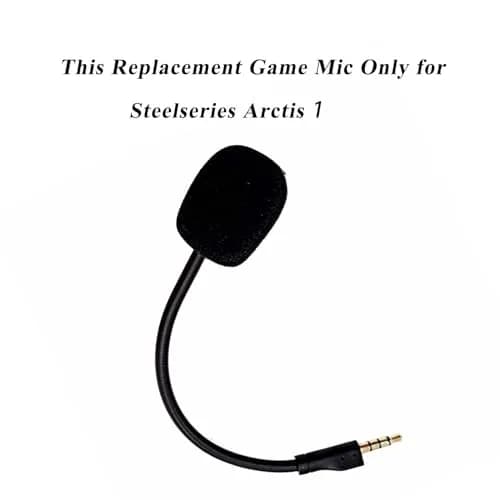 NewTH Replacement Microphone for Steelseries Arctis 1 Headphones | Detachable 3.5mm Noise Cancelling Boom thumbnail 2