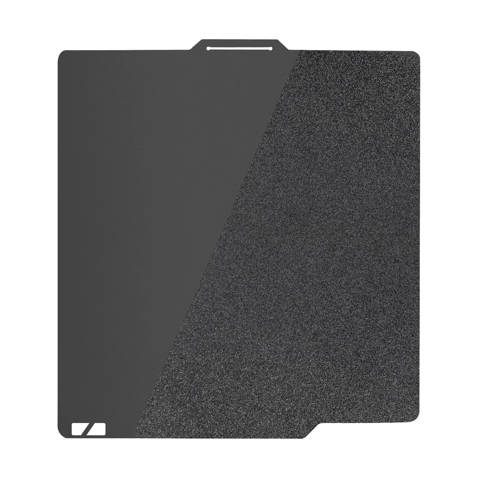 IdeaFormer-3D Rainbow Confetti PEF+Galaxy PEY Build Plate 257x257mm | Holographic Spring Steel Sheet for Bambu Lab — Smooth Black PEI+Textured Black PEI / 257x257mm